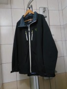 Męska kurtka  XXL sportowa typu softshell marki Tenson w kolorze czarny