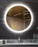 Lustro okrągłe LED