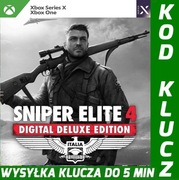 Sniper Elite 4 Deluxe XBOX S I X I SERIES  KLUCZ