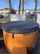 BALIA Ogrodowa OD RĘKI HOT TUB Bania Jacuzzi 200cm piec zewnętrzny
