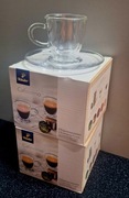 4 fliżanki termiczne do espresso z podstawkami. Thibo.
