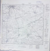 Mapa Messtischblatt 2701 „Lüben” Lubin – oryginał 1940 r.stan bardzo dobry
