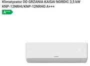Klimatyzator Kaisai Nordic Split 3,5 kw Okazja Chojnice