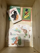 karty piotruś czarny pan, s & s, west germany, kompletne podniszczone