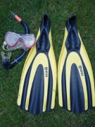 Mares porządny zestaw płetwy rozm. 36-37, maska, rurka super jakość i stan