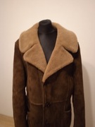 Kożuch męski naturalny używany w dobrym stanie