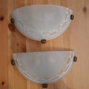 Kinkiet lampa na ścianę 2 szt. półksięcyce