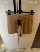 Karl Kani ocieplane beżowe spodenki 