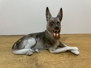 Figurka pies owczarek niemiecki Wałbrzych