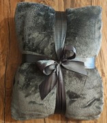 Koc Szary Ciemny 200x220cm