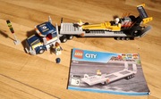 Zestaw LEGO City Transporter dragsterów 60151