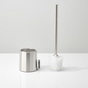 szczotka toaletowa Ikea BROGRUND ze stali nierdzewnej, 40 cm