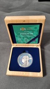 Stanisław Lem moneta 2 oz srebra niski numer