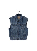 Ajax Amsterdam vintage kamizelka jeansowa, rozmiar M, stan bardzo dobry