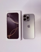 GWARANCJA Telefon Apple iPhone 16 Pro 256GB Natural Titan jak nowy