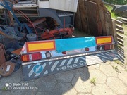 Poprzeczka do naczepy z blachy nierdzewnej 2sztuki 