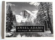 Ansel Adams Winter Photographs a postcard folio book Little Brown
