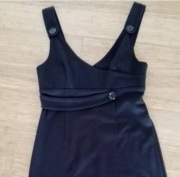 **sukienka princeska dżersej czarna HEINE