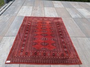 Przepiękny pakistański ręcznie tkany wełniany dywan Buchara 130x170cm 