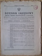 1920, Dziennik Urzędowy Zarządu Terenów Przyfrontowych i Etapowych !