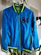 Kurtka Cool Club 158 niebieska limonka