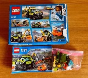 LEGO CITY 60121 AUTO WULKANOLOGÓW WULKAN