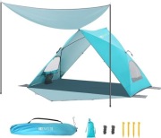 Dewur Trójkątny namiot plażowy dla 2-4 osób