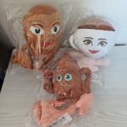 3x maskotka Italian Brainrot Tung Ta Ta Sahur Balerina Cappuccina nowe