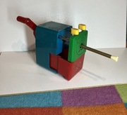 temperówka kolorowa vintage prl do olowkow kredek