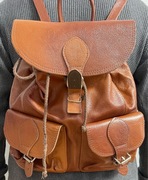 BRĄZOWY PLECAK SKÓRA NATURALNA A4