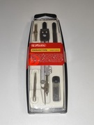 Cyrkiel Metalowy Herlitz Compass 5 Elementów Nowy w Pudełku