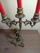 Świecznik trójramienny