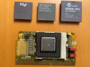 Procesor do PC unikat retro UMC Green, AMD Am386, Intel i386, Intel Celeron