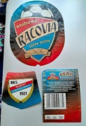 Etykieta RACOVIA Raków Częstochowa browar GAB