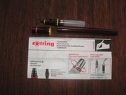 Nowy Rapidograf ROTRING 0.35