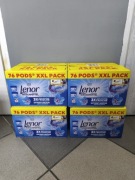 Kapsułki do prania Lenor 3 w 1 Uniwersalne Aprilfrisch 76szt Niemieckie