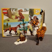 LEGO Creator 3w1 Leśne Zwierzęta (31154) – lis, sowa i wiewiórka!