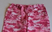Letnie spodnie w kwiaty - rozm.128