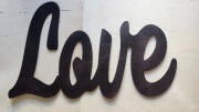 Napis Love ścianka ślub dekoracja 