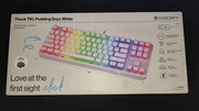 klawiatura endorfy THOCK TKL Pudding Onyx White