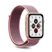 PURO Nylon Sport Band do Apple Watch 42/44/45mm (Różowy)