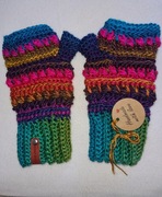 Mitenki rękodzieło 