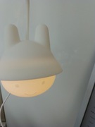 Lampka nocna dla dzieci silikonowa LED USB RGB Pilot