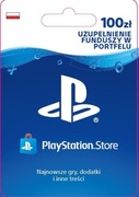 SONY PS NETWORK 100 zł