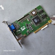 Retro karta graficzna 4MB ATi Rage IIC 109-49300-01 AGP 1x VGA używana test