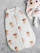 Spiworek niemowlęcy beżowe baletnice 