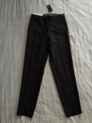 Nowe czarne eleganckie spodnie w kant na gumie Esmara 36 - 38