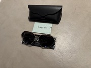 Złote okulary przeciwsłoneczne Lanvin