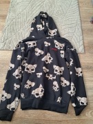 Czarna bluza cropp