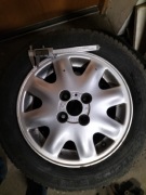 ALUFELGI OPEL ASTRA 14" WRAZ Z OPONAMI ZIMOWYMI 